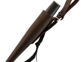 Северный нож, сталь 95Х18, кованый традиционный нож, рукоять граб