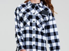 Рубашка текстильная для девочек