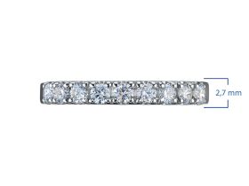 Кольцо из серебра э0612кц08161200