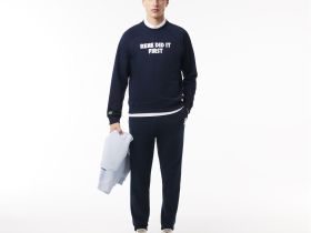 Свитшот Lacoste Unesex с флисом