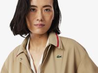 Женская куртка Lacoste из хлопка