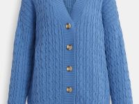 Кардиган с рельефным узором