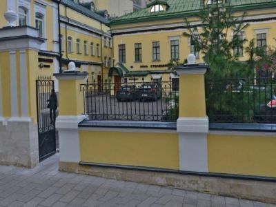 Ограда с пилонами ворот, конец XVIII–XIX в.