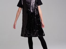 Платье трикотажное для девочек