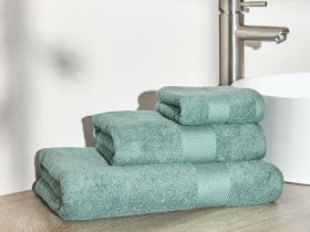 Полотенце махровое Gusto, зеленое