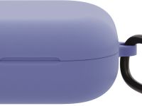 Чехол moonfish для Galaxy Buds FE | Buds2 Pro | Buds2 | Buds Pro | Buds Live лавандовый серый