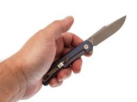 Складной нож Dr.Tech D4368BL, сталь D2, рукоять TC4