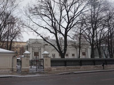 Главный дом, 1886 г., 1891 г., 1910-е гг., архитекторы  Р.И.Клейн, В.А.Мазырин