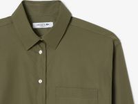 Женская рубашка Lacoste из хлопка