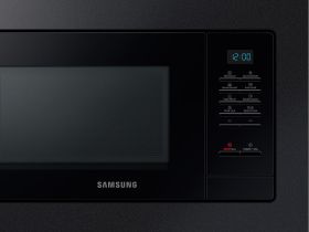 Встраиваемая микроволновая печь Samsung MS20A7013AB/BW, 20 л черный