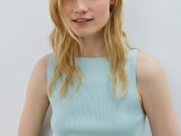 Майка в рубчик, Зеленый