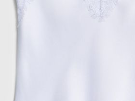 Топ с кружевом, Фиолетовый