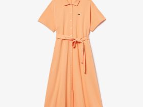 Женское платье Lacoste с поясом