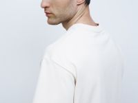 Футболка из джерси с текстовым принтом  , Белый