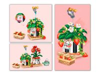 1284_MK Конструктор Клубничный куст в горшке