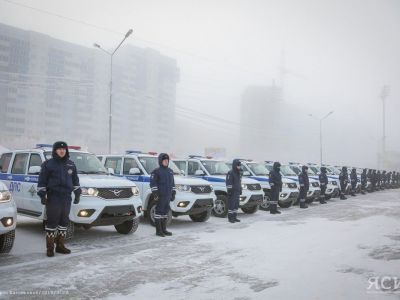 Адаптированные к суровым условиям. ГИБДД Якутии получила 62 новых автомобиля