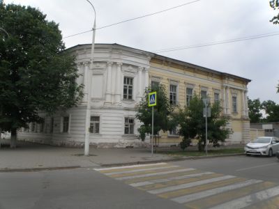 Здание войскового госпиталя. Эклектика