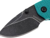 Складной нож Kershaw Shuffle 6, сталь 8Cr13MoV, рукоять термопластик GFN бирюзового цвета