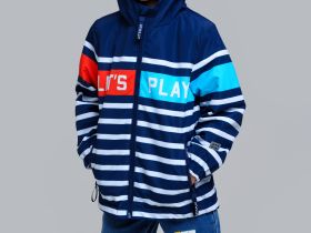 Куртка текстильная с полиуретановым покрытием для мальчиков (ветровка)