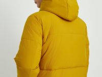 Утепленная куртка со съемным капюшоном