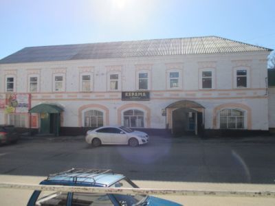 Памятник архитектуры XIX в., бывшие купеческие лавки