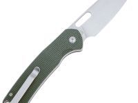 Складной нож CJRB Pyrite, сталь  AR-RPM9, рукоять зеленая микарта