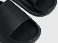 Шлёпанцы на объёмной подошве, Черный