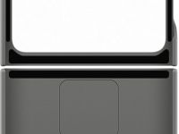 Клип-кейс Samsung Silicone Case Z Flip7 FE/Z Flip6 Cерый