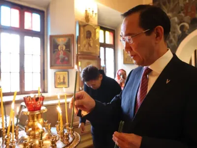 В Якутске состоялся праздничный молебен ко Дню города