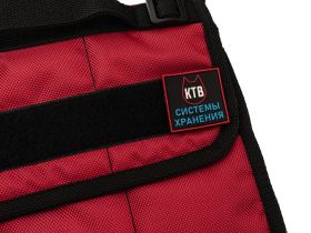 Сумка для 6 фиксированных ножей KTB, красная