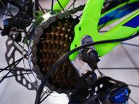 Подростковый велосипед Stels Navigator 465 MD 24 V010, год 2025, цвет Зеленый-Синий, ростовка 11