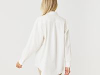 Женская рубашка Lacoste свободной посадки