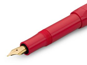 Ручка перьевая Kaweco CLASSIC Sport М 0,9 мм, чернила синие, корпус красный