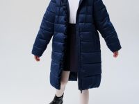 Пальто текстильное с полиуретановым покрытием для девочек