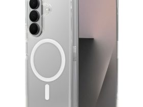 Чехол-накладка Clear Case Magsafe для Samsung Galaxy Z Fold7 силиконовый (прозрачный)