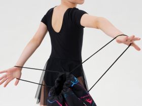 Сумка-чехол текстильный для гимнастического мяча для девочек