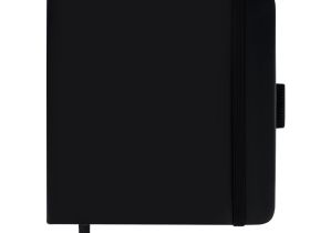 Скетчбук Гамма "Студия" 12х12 см 100 л 110 г, черный, твердая обложка, на резинке, белая