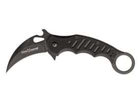 Складной нож Fox Karambit, сталь N690, рукоять стеклотекстолит G-10, чёрный