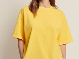 Оверсайз футболка из хлопка