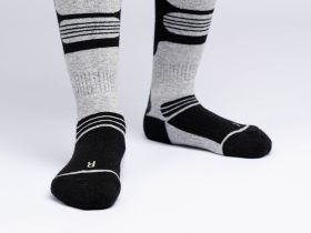 Термоноски трикотажные для мальчиков (высокие махровые)