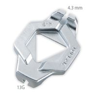 Спицевой ключ Topeak DuoSpoke Wrench, 13G/Shimano TPS-SP13 (серебристый)
