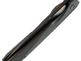 Складной нож TuoTown Themis DLC, сталь T14N, рукоять Black Crystal Ti