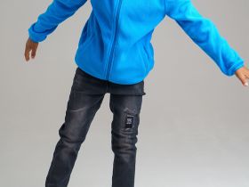 Толстовка из флиса на молнии для мальчика