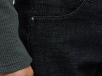 Утепленные джинсы straight fit мужские