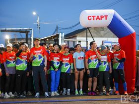 Около 700 участников. Впервые на Играх Манчаары провели массовый забег