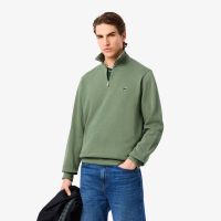 Мужская толстовка Lacoste на молнии с высоким воротом