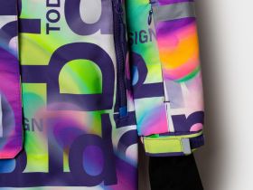 Комбинезон текстильный с полиуретановым покрытием для девочек