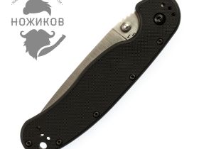 Нож складной Ontario RAT I, сталь AUS-8, рукоять термопластик GRN, черный