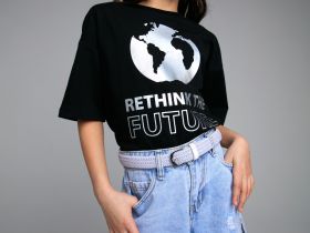 Шорты текстильные джинсовые для девочек