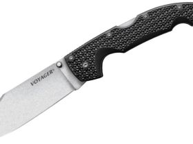 Нож складной Cold Steel Voyager Clip Extra Large, сталь Aus-10A, рукоять grivory, черный